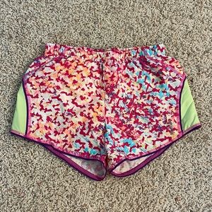 Reebok Size S (8-10) Neon Colored Athletic Shorts